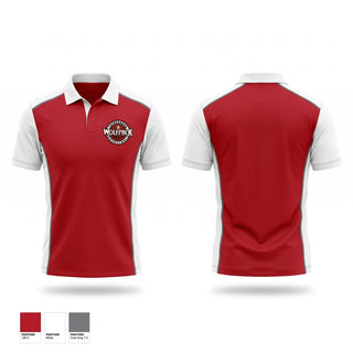 Short Sleeve Performance Polo, Laingsburg Wolfpack, Men's Basketball, Teamtime, Team time, sublimation, custom sports apparel, team uniforms, spirit wear, spiritwear, sports uniforms, custom shirts, team store, custom team store, fundraiser sports, apparel fundraiser