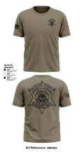 Richland County Sheriff's Department Training Unit Short Sleeve Rash Guard Shirt - 7