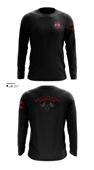 Long Sleeve Performance Shirt, 821 CRS, Air Force, Teamtime, Team time, sublimation, custom sports apparel, team uniforms, spirit wear, spiritwear, sports uniforms, custom shirts, team store, custom team store, fundraiser sports, apparel fundraiser