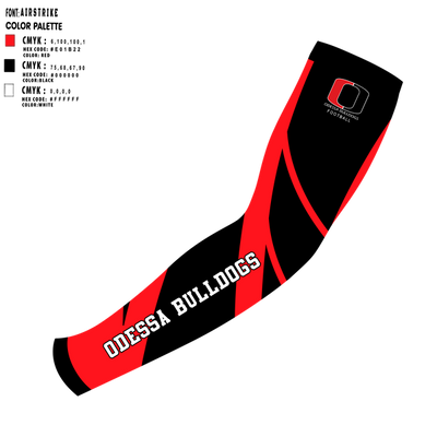 Odessa R-VII Bulldogs Football 55587363 Arm Sleeve - 1