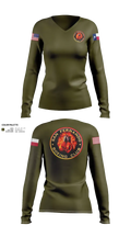 San Fernando Boxing Club 92427997 Women's Long Sleeve V-neck Shirt - 51