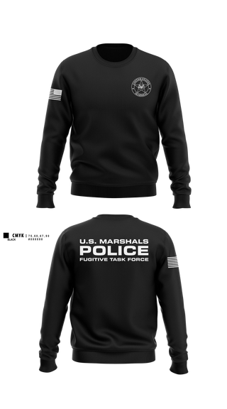 Crew Neck Sweatshirt, SJCP_USMS, Police, Teamtime, Team time, sublimation, custom sports apparel, team uniforms, spirit wear, spiritwear, sports uniforms, custom shirts, team store, custom team store, fundraiser sports, apparel fundraiser