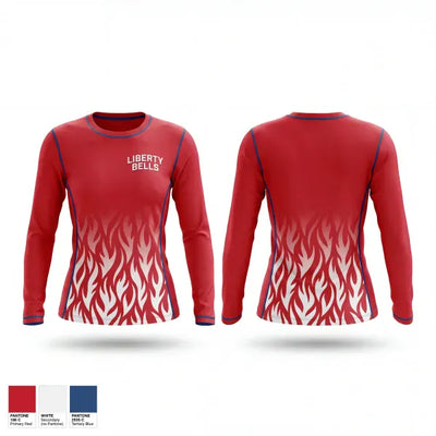 Liberty Bells 88615063 Long Sleeve Performance Shirt 1