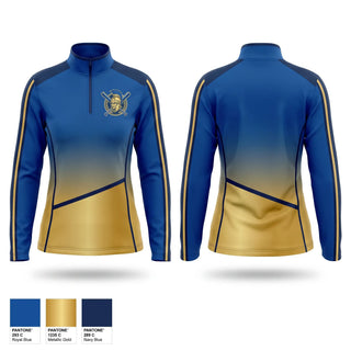Quarter Zip Jacket, Trojans, Softball, Teamtime, Team time, sublimation, custom sports apparel, team uniforms, spirit wear, spiritwear, sports uniforms, custom shirts, team store, custom team store, fundraiser sports, apparel fundraiser