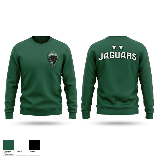 Crew Neck Sweatshirt, JAGUARS FC, Men's Soccer, Teamtime, Team time, sublimation, custom sports apparel, team uniforms, spirit wear, spiritwear, sports uniforms, custom shirts, team store, custom team store, fundraiser sports, apparel fundraiser