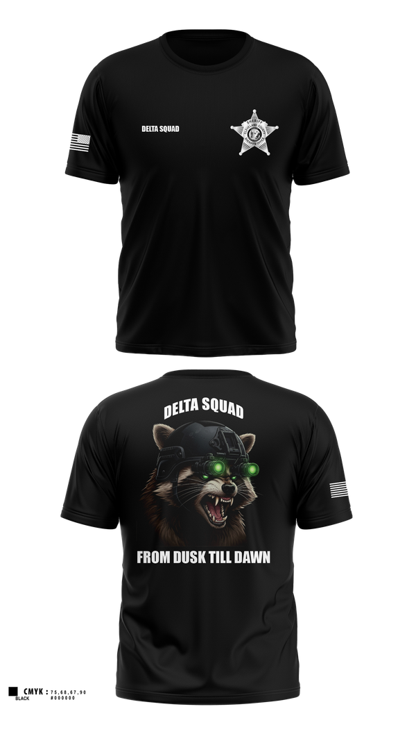 Old School Cotton Feel Shirt, Delta Squad, , Teamtime, Team time, sublimation, custom sports apparel, team uniforms, spirit wear, spiritwear, sports uniforms, custom shirts, team store, custom team store, fundraiser sports, apparel fundraiser
