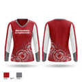Marmaduke Greyhounds Women's Long Sleeve V-neck Shirt - 1