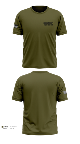 Short Sleeve Performance Shirt, Obion County Sheriffs Office, Police, Teamtime, Team time, sublimation, custom sports apparel, team uniforms, spirit wear, spiritwear, sports uniforms, custom shirts, team store, custom team store, fundraiser sports, apparel fundraiser