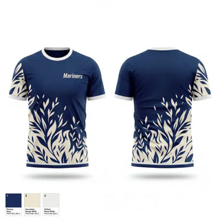 Short Sleeve Performance Shirt, Mariners, Baseball, Teamtime, Team time, sublimation, custom sports apparel, team uniforms, spirit wear, spiritwear, sports uniforms, custom shirts, team store, custom team store, fundraiser sports, apparel fundraiser