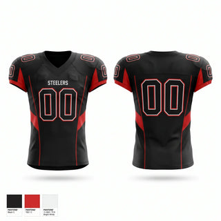 Football Jersey, STEELERS, , Teamtime, Team time, sublimation, custom sports apparel, team uniforms, spirit wear, spiritwear, sports uniforms, custom shirts, team store, custom team store, fundraiser sports, apparel fundraiser