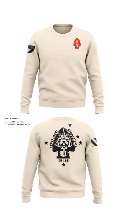 2D LAR Bn 44591549 Crew Neck Sweatshirt - 100