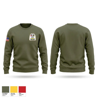 Crew Neck Sweatshirt, Belleville Police Department, Police, Teamtime, Team time, sublimation, custom sports apparel, team uniforms, spirit wear, spiritwear, sports uniforms, custom shirts, team store, custom team store, fundraiser sports, apparel fundraiser
