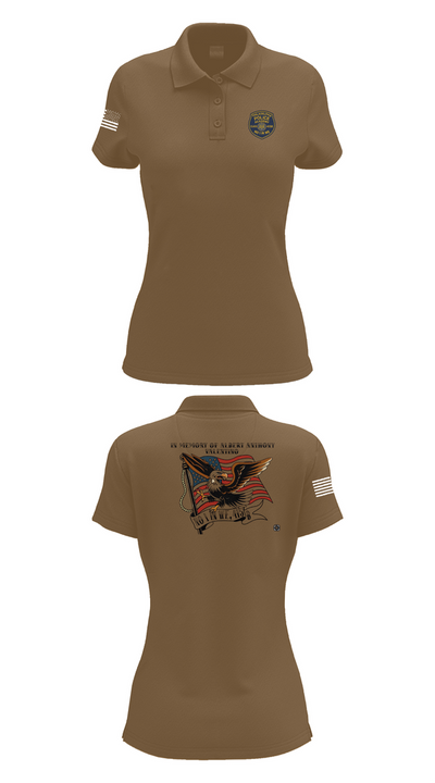 Philadelphia Police 64135919 Women's Short Sleeve Performance Polo  - 14