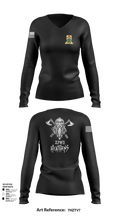 3/278 ACR 4472846 Women's Long Sleeve V-neck Shirt - 103