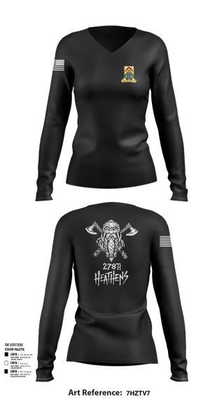Womens Long Sleeve Vneck Shirt, 3/278 ACR, , Teamtime, Team time, sublimation, custom sports apparel, team uniforms, spirit wear, spiritwear, sports uniforms, custom shirts, team store, custom team store, fundraiser sports, apparel fundraiser
