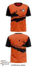 Harlem High School Track & Field 45077769 Old School Cotton Feel Shirt - 1