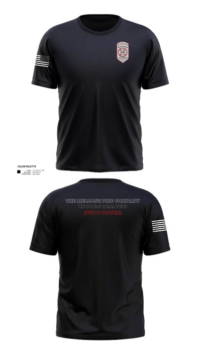 The Melrose Fire Company Incorporated 84438539 Old School Cotton Feel Shirt - 30