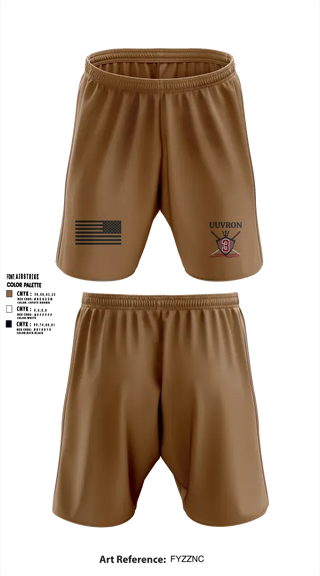 Athletic Shorts With Pockets, UUVRON THREE, Navy, Teamtime, Team time, sublimation, custom sports apparel, team uniforms, spirit wear, spiritwear, sports uniforms, custom shirts, team store, custom team store, fundraiser sports, apparel fundraiser