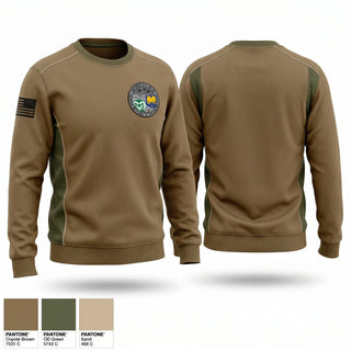 Crew Neck Sweatshirt, Detachment 090, Air Force, Teamtime, Team time, sublimation, custom sports apparel, team uniforms, spirit wear, spiritwear, sports uniforms, custom shirts, team store, custom team store, fundraiser sports, apparel fundraiser