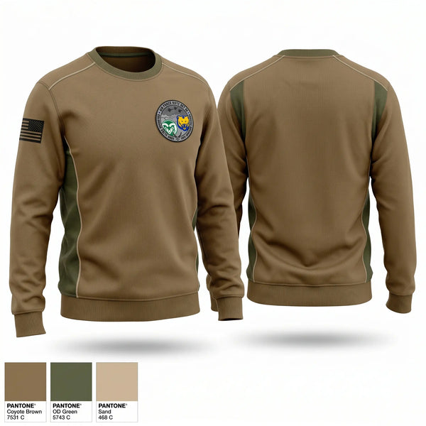Crew Neck Sweatshirt, Detachment 090, Air Force, Teamtime, Team time, sublimation, custom sports apparel, team uniforms, spirit wear, spiritwear, sports uniforms, custom shirts, team store, custom team store, fundraiser sports, apparel fundraiser