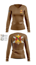 1-51 ADA BN 3748156 Women's Long Sleeve V-neck Shirt - 100