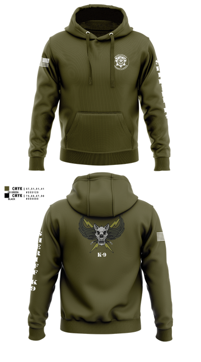 GCSO K9 Hoodie - 101