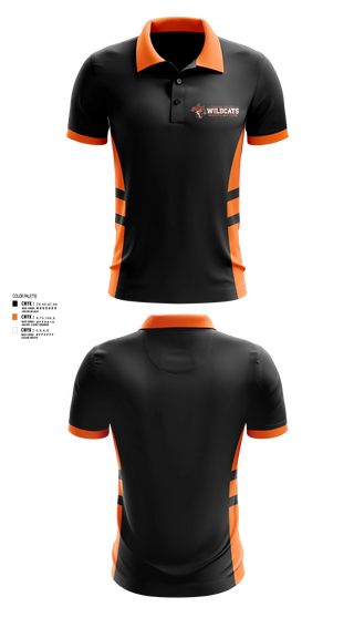 Short Sleeve Performance Polo, Carson Valley Wildcats, Wrestling, Teamtime, Team time, sublimation, custom sports apparel, team uniforms, spirit wear, spiritwear, sports uniforms, custom shirts, team store, custom team store, fundraiser sports, apparel fundraiser