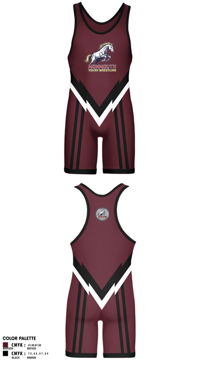 Phoenix 89968926 Wrestling Singlet - 1