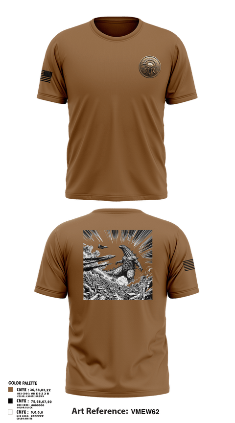 Old School Cotton Feel Shirt, Vfa-147, Navy, Teamtime, Team time, sublimation, custom sports apparel, team uniforms, spirit wear, spiritwear, sports uniforms, custom shirts, team store, custom team store, fundraiser sports, apparel fundraiser