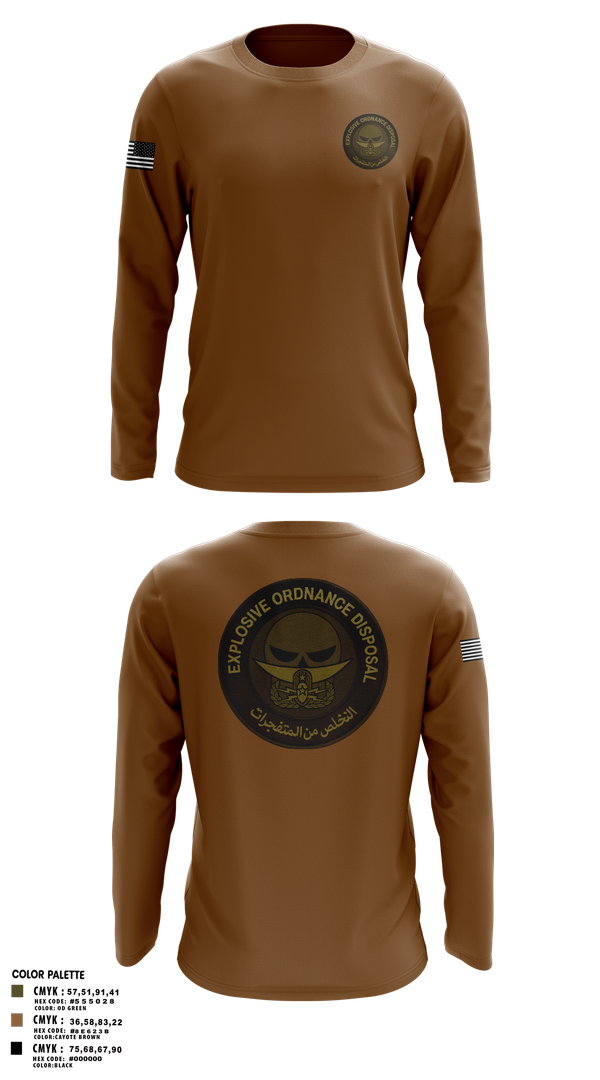Long Sleeve Performance Shirt, EOD, , Teamtime, Team time, sublimation, custom sports apparel, team uniforms, spirit wear, spiritwear, sports uniforms, custom shirts, team store, custom team store, fundraiser sports, apparel fundraiser