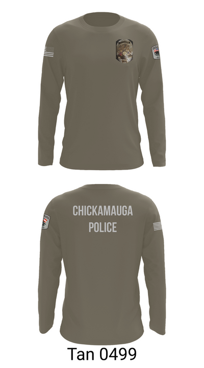Chickamauga Police 51367773 Long Sleeve Performance Shirt 63