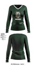 Oakley Royals 33925502 Women's Long Sleeve V-neck Shirt - 1