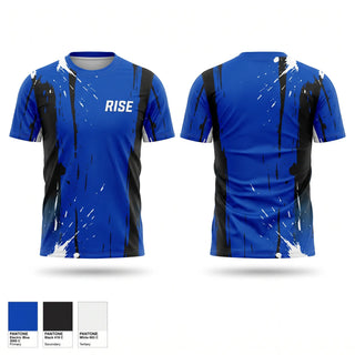 Soft Poly Tee Cotton Like Feel, RISE, Women's Volleyball, Teamtime, Team time, sublimation, custom sports apparel, team uniforms, spirit wear, spiritwear, sports uniforms, custom shirts, team store, custom team store, fundraiser sports, apparel fundraiser