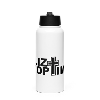 Soliz Optimum 67230847 Stainless Steel Water Bottle with a Straw Lid