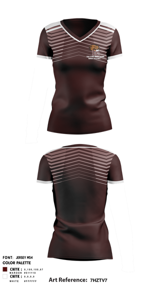 Womens Short Sleeve Vneck Shirt, Eau Claire Middle School Volleyball, Women's Volleyball, Teamtime, Team time, sublimation, custom sports apparel, team uniforms, spirit wear, spiritwear, sports uniforms, custom shirts, team store, custom team store, fundraiser sports, apparel fundraiser