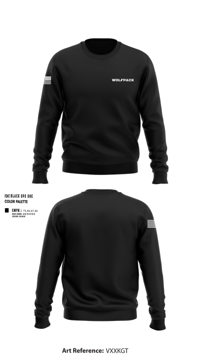 Wolfpack 79338085 Crew Neck Sweatshirt - 100
