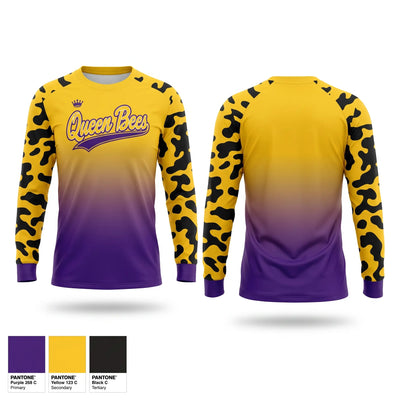 Queen Bees 32802550 Long Sleeve Performance Shirt 1