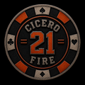 Cicero Fire Department Short Sleeve Performance Shirt - 1