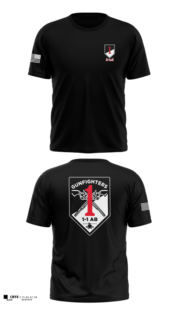 Old School Cotton Feel Shirt, 1-1 Attack Battalion, Army, Teamtime, Team time, sublimation, custom sports apparel, team uniforms, spirit wear, spiritwear, sports uniforms, custom shirts, team store, custom team store, fundraiser sports, apparel fundraiser
