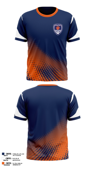 Short Sleeve Performance Shirt, Delmar, Men's Soccer, Teamtime, Team time, sublimation, custom sports apparel, team uniforms, spirit wear, spiritwear, sports uniforms, custom shirts, team store, custom team store, fundraiser sports, apparel fundraiser