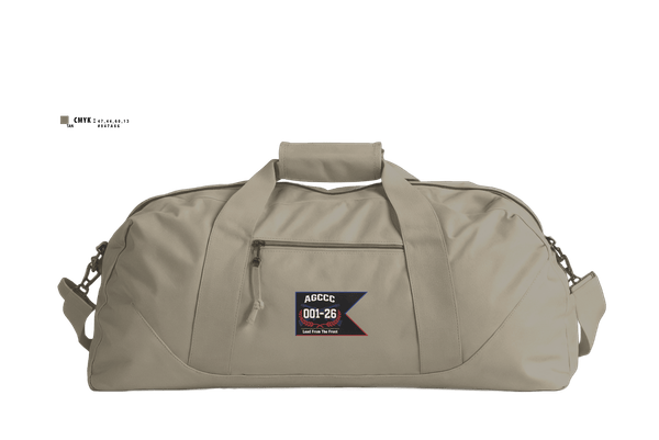 Duffle Bag, AGCCC, 001-26, Army, Teamtime, Team time, sublimation, custom sports apparel, team uniforms, spirit wear, spiritwear, sports uniforms, custom shirts, team store, custom team store, fundraiser sports, apparel fundraiser