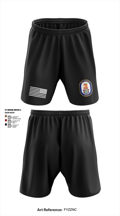 USS CHOSIN 15213458 Athletic Shorts With Pockets - 1