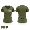 ICE ERO Columbia 33895121 Women's Short Sleeve V-neck Shirt - 1