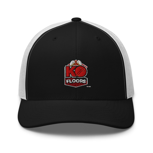 KO FLOORS Retro Trucker Hat | Yupoong 6606
