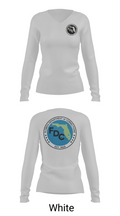 Florida Department of Corrections 76074313 Women's Long Sleeve V-neck Shirt - 11