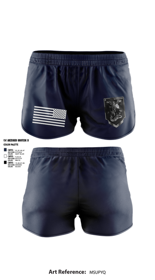 Ranger Panties, 1-222 Aviaition Regiment, Army, Teamtime, Team time, sublimation, custom sports apparel, team uniforms, spirit wear, spiritwear, sports uniforms, custom shirts, team store, custom team store, fundraiser sports, apparel fundraiser
