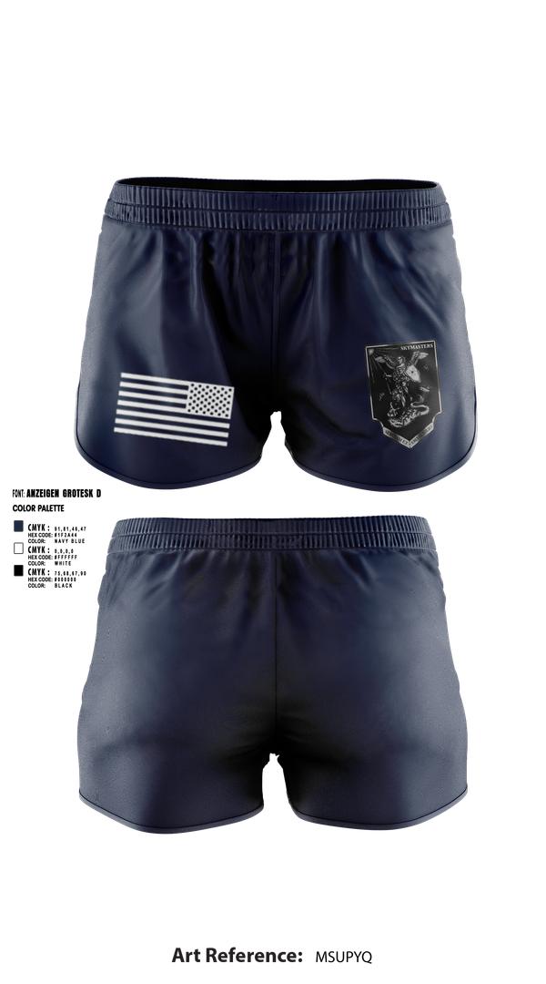 Ranger Panties, 1-222 Aviaition Regiment, Army, Teamtime, Team time, sublimation, custom sports apparel, team uniforms, spirit wear, spiritwear, sports uniforms, custom shirts, team store, custom team store, fundraiser sports, apparel fundraiser