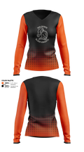 Van Buren Youth Soccer Association 88554810 Women's Long Sleeve V-neck Shirt - 3