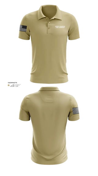 Short Sleeve Performance Polo, North Bangor Fire Company, , Teamtime, Team time, sublimation, custom sports apparel, team uniforms, spirit wear, spiritwear, sports uniforms, custom shirts, team store, custom team store, fundraiser sports, apparel fundraiser