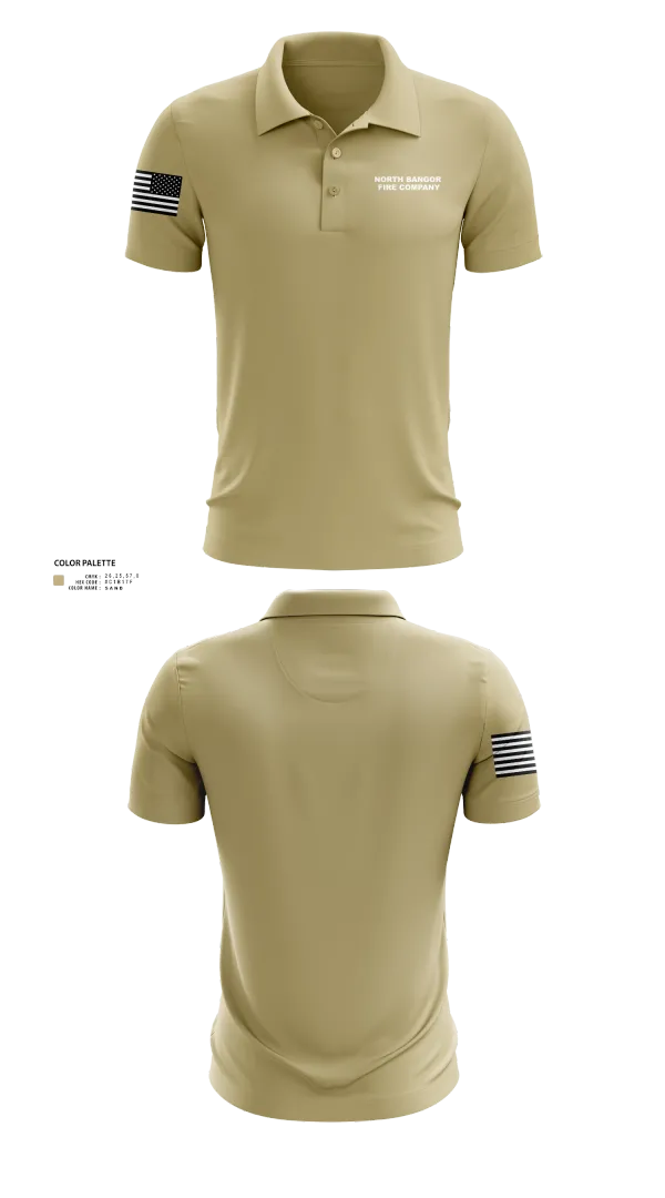 Short Sleeve Performance Polo, North Bangor Fire Company, , Teamtime, Team time, sublimation, custom sports apparel, team uniforms, spirit wear, spiritwear, sports uniforms, custom shirts, team store, custom team store, fundraiser sports, apparel fundraiser